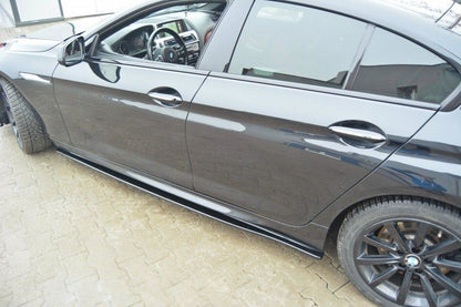 Side skirts diffusers for bmw 6 gran coupé mpack