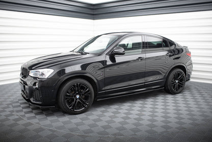 Side skirts diffusers for bmw x4 m-pack