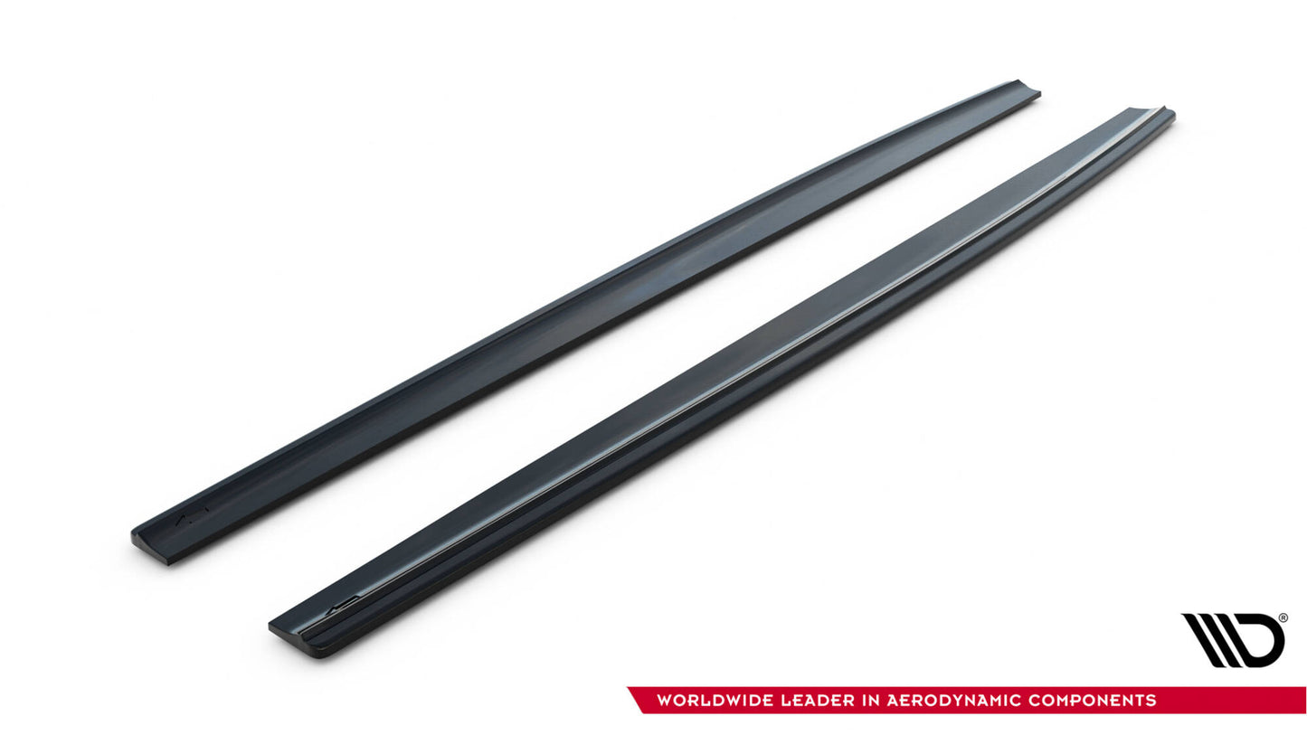 Side skirts diffusers for bmw x4 m-pack