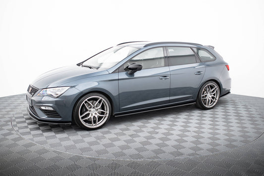 Side skirts diffusers v.2 seat leon mk3 cupra/ fr facelift