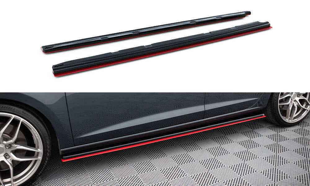 Side skirts diffusers v.3 seat leon mk3 cupra/ fr facelift