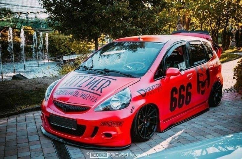 Spoiler cap honda jazz mk1