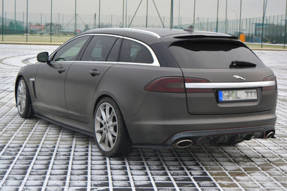 Spoiler cap jaguar xf x250 sportbrake