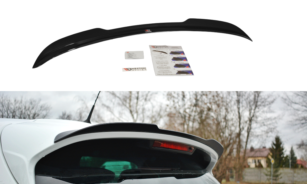 Spoiler cap renault clio mk4 rs