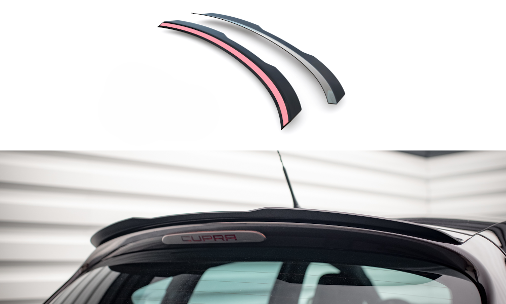 Spoiler cap seat leon mk2 cupra / fr (facelift)
