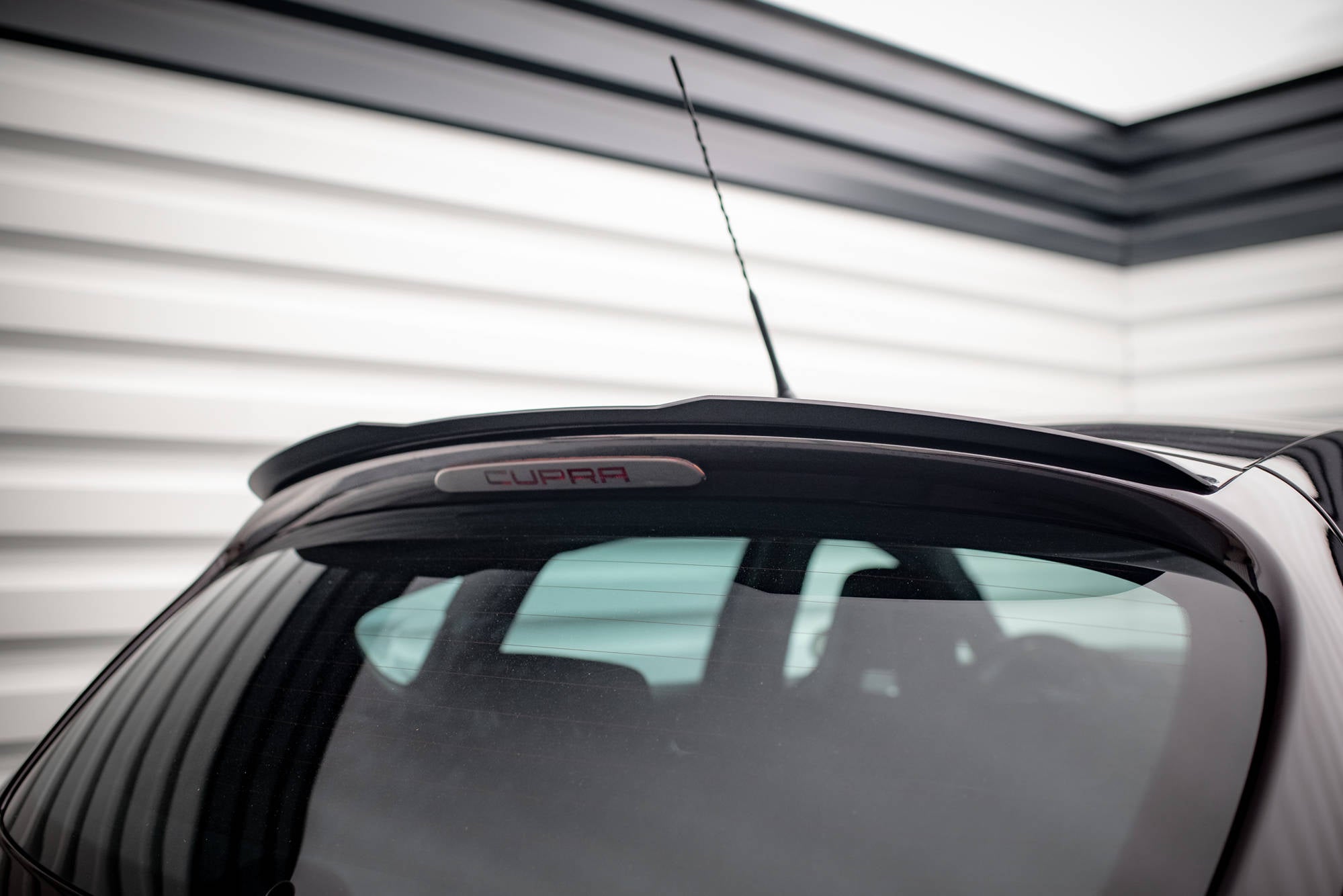 Spoiler cap seat leon mk2 cupra / fr (facelift)