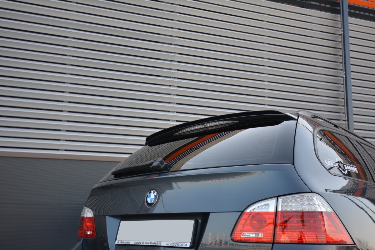 Spoiler cap for bmw 5 e61 m-pack