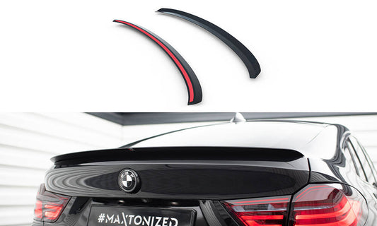 Spoiler cap for bmw x4 m-pack