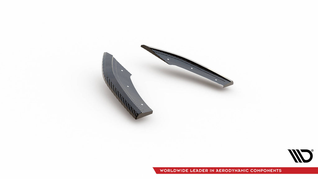 Set od prepreg carbon splitters audi rs3 8y sportback