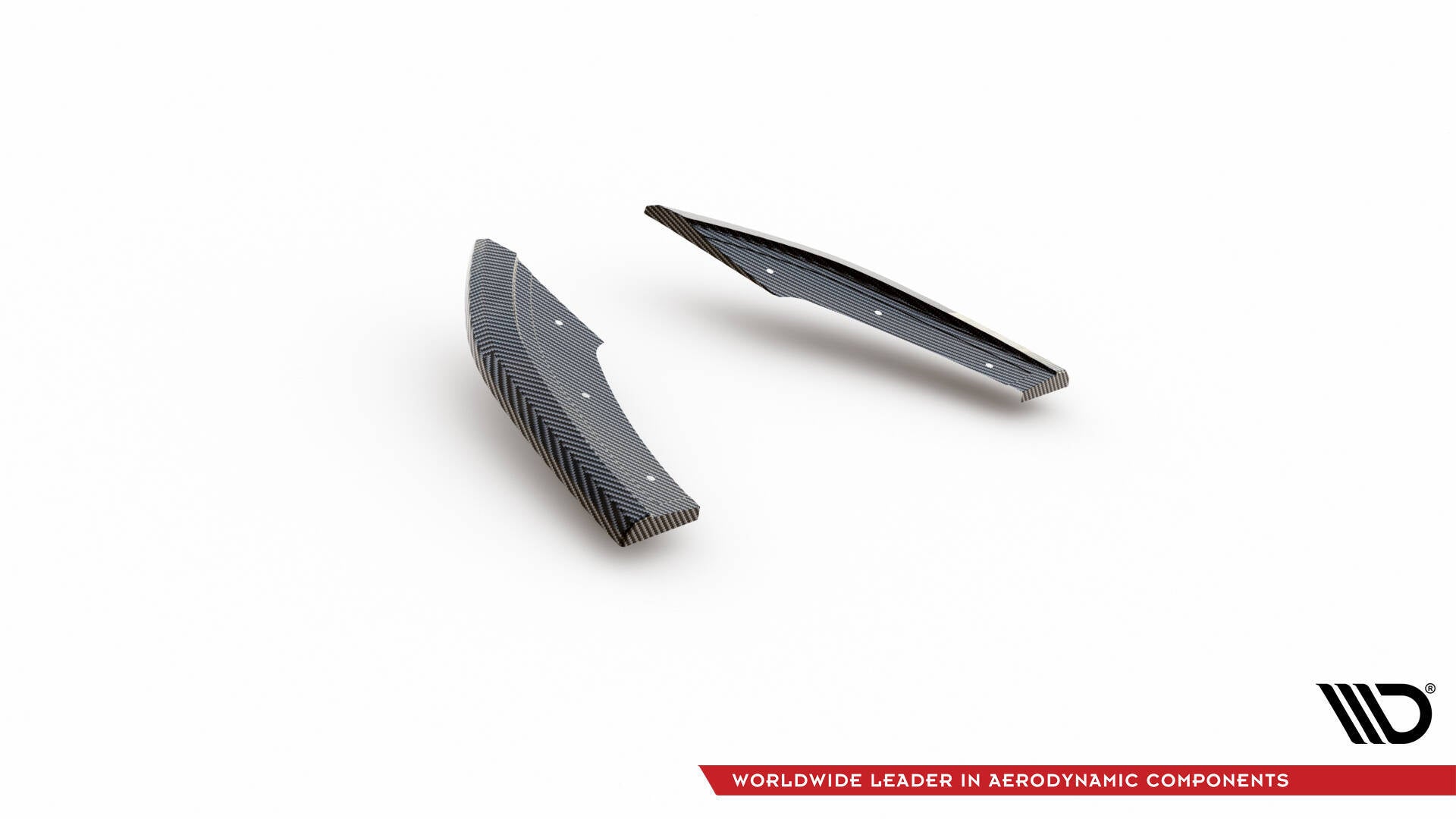 Set od prepreg carbon splitters audi rs3 8y sportback