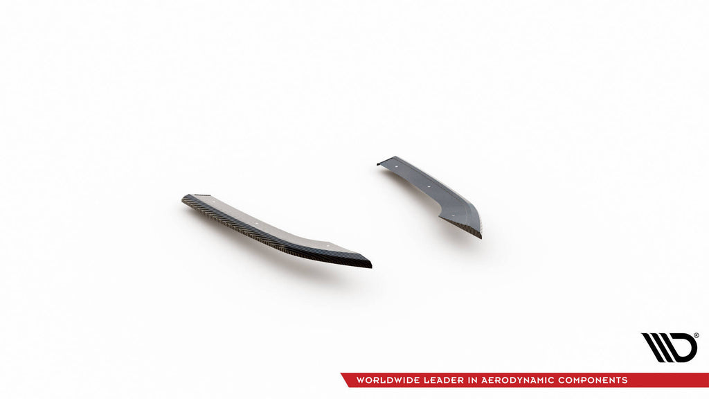 Set od prepreg carbon splitters audi rs3 8y sportback