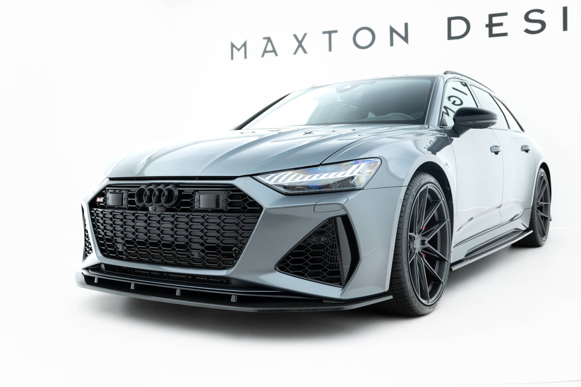 Sæt prepreg carbon fiber splitters audi rs6 c8