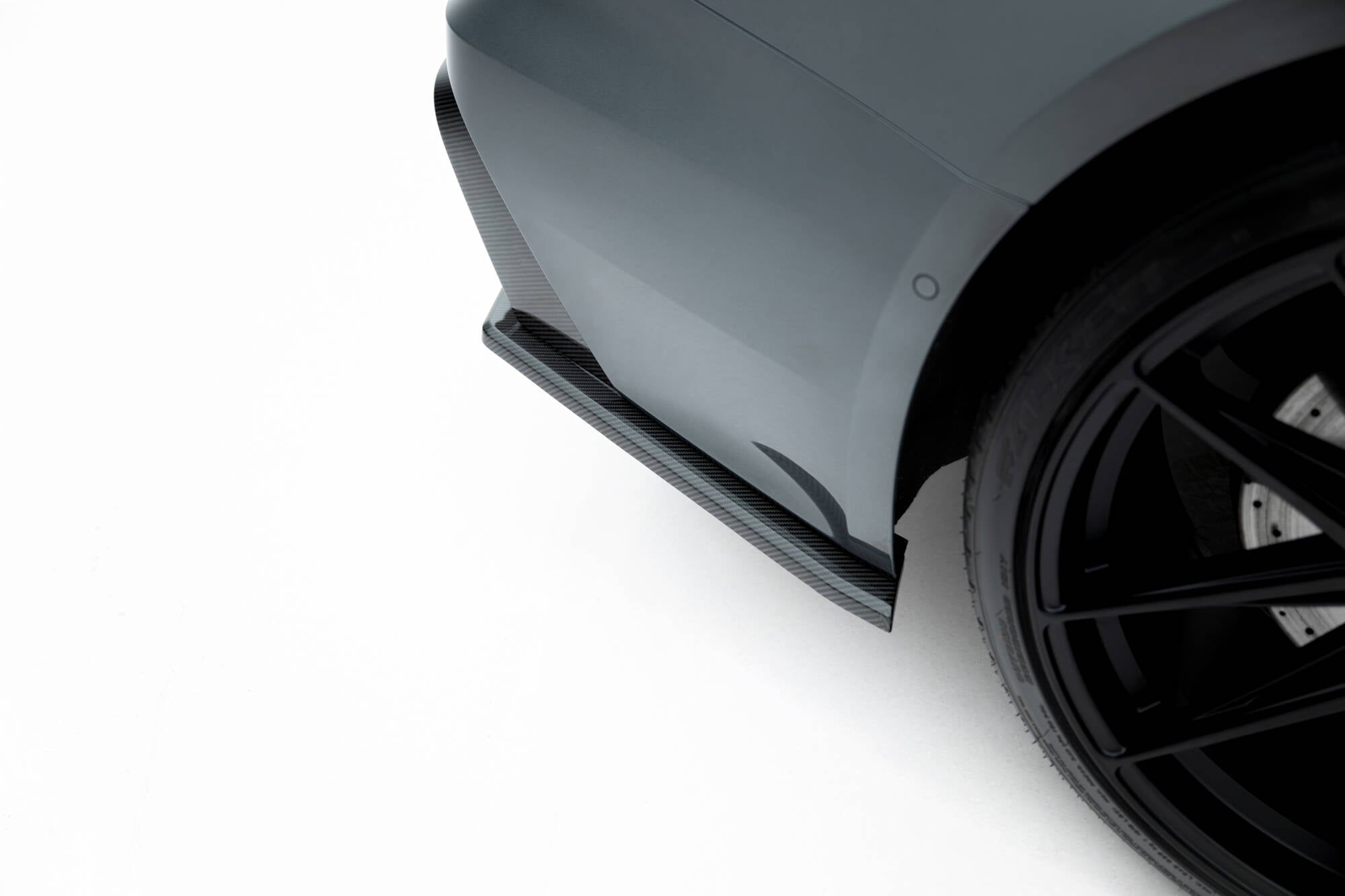 Sæt prepreg carbon fiber splitters audi rs6 c8
