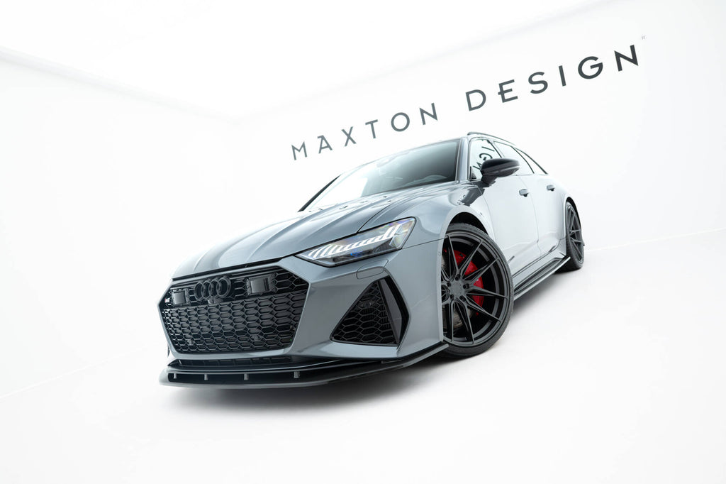 Sæt prepreg carbon fiber splitters audi rs6 c8