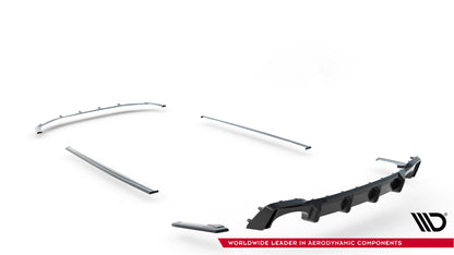 Set of prepreg carbon fiber splitters audi rs7 c8