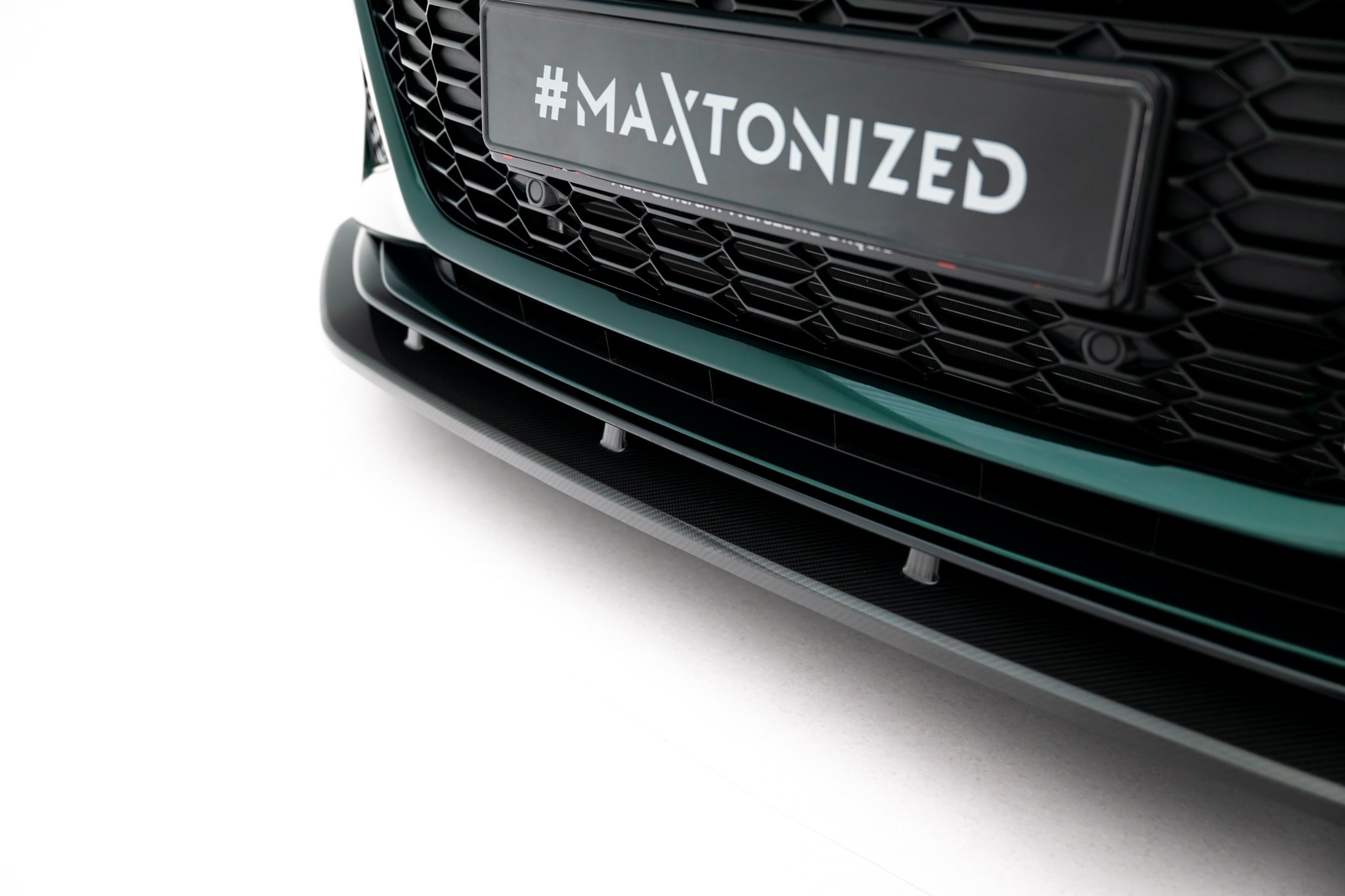 Set of prepreg carbon fiber splitters audi rs7 c8