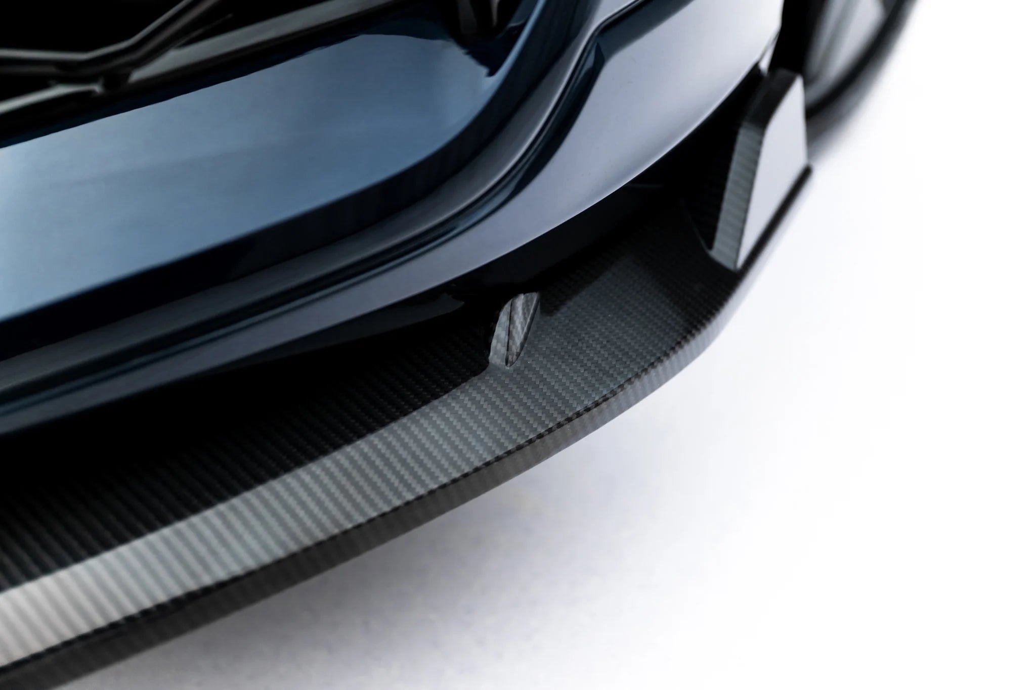 Sett med prepreg karbonfiber splittere audi rsq8 mk1 ansiktsløftning