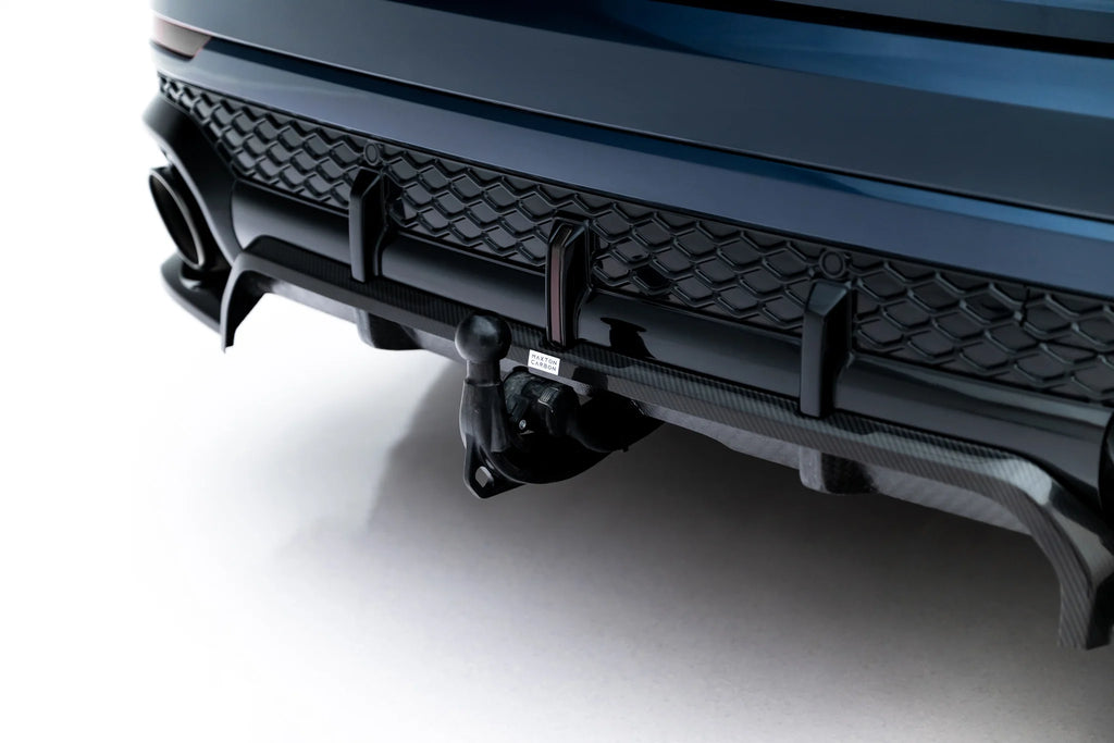 Sett med prepreg karbonfiber splittere audi rsq8 mk1 ansiktsløftning