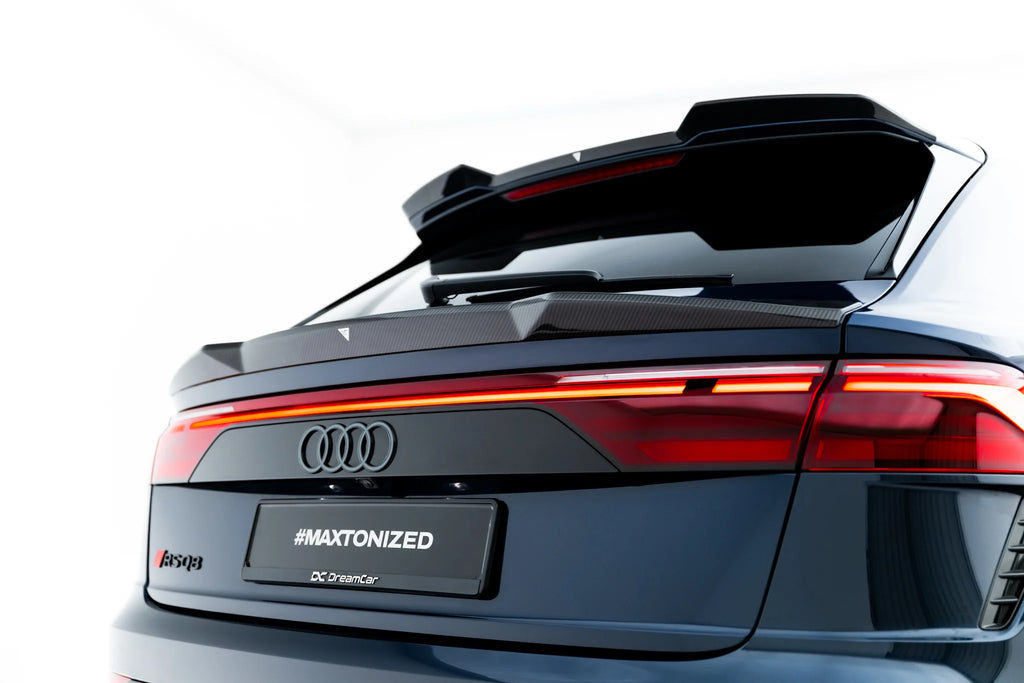Sett med prepreg karbonfiber splittere audi rsq8 mk1 ansiktsløftning