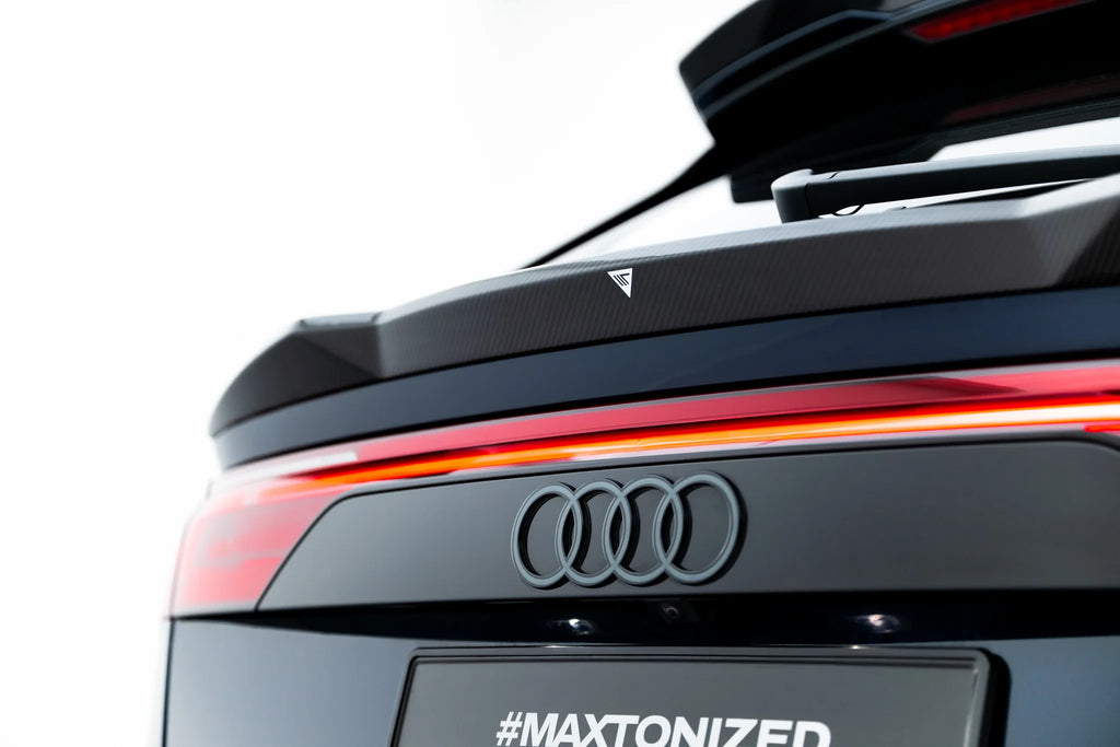 Sett med prepreg karbonfiber splittere audi rsq8 mk1 ansiktsløftning