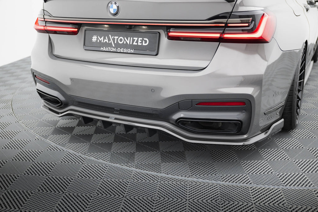 Set of prepreg carbon fiber splitters bmw 7 m-pack g11 facelift