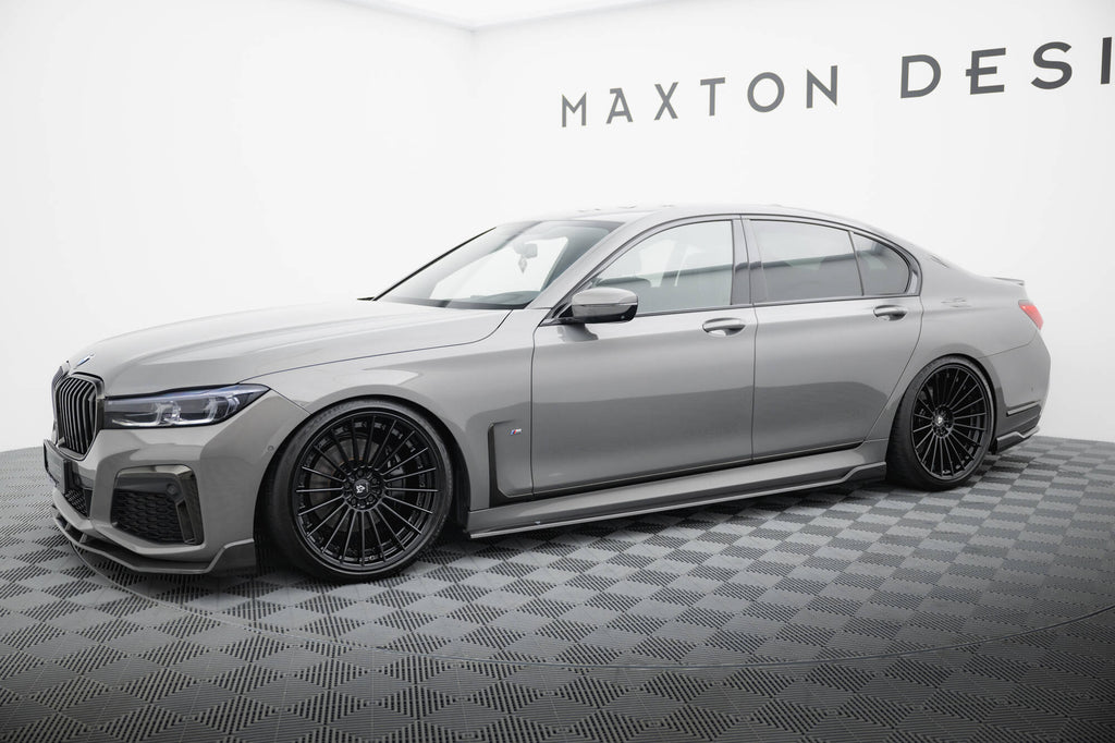 Set of prepreg carbon fiber splitters bmw 7 m-pack g11 facelift