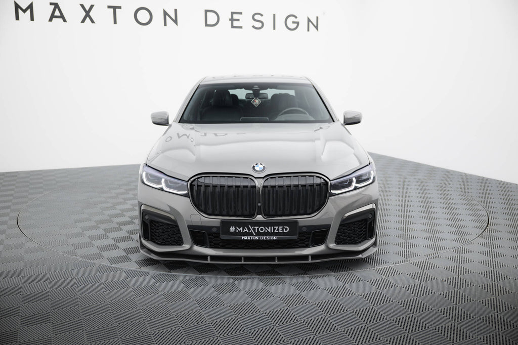 Set of prepreg carbon fiber splitters bmw 7 m-pack g11 facelift