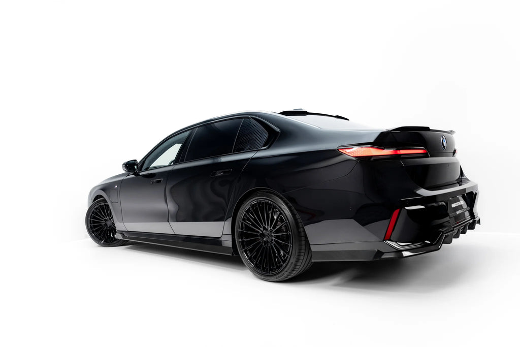 Set of prepreg carbon fiber splitters bmw 7 / i7 m-pack g70