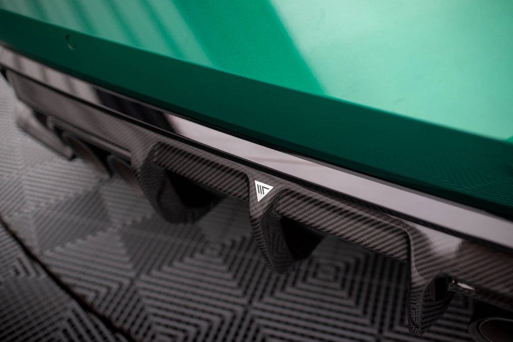 Set of prepreg carbon fiber splitters bmw m3 g80 sedan