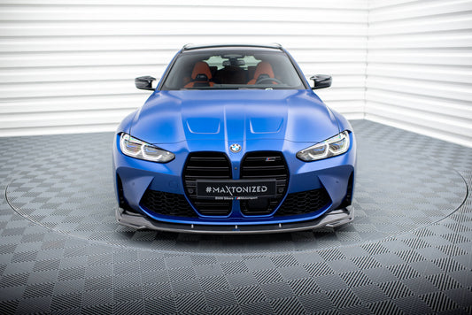 Set of prepreg carbon fiber splitters bmw m3 g81 touring