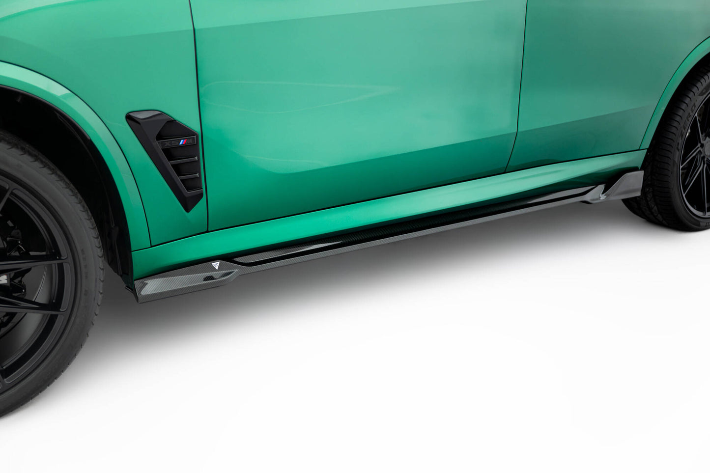 Set of prepreg carbon fiber splitters bmw x5 m f95 facelift