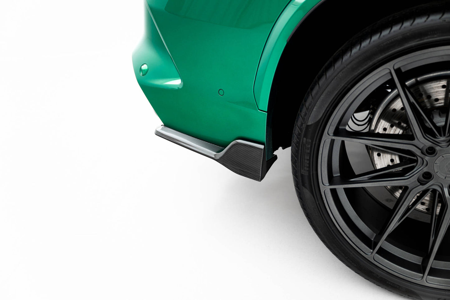 Set of prepreg carbon fiber splitters bmw x5 m f95 facelift