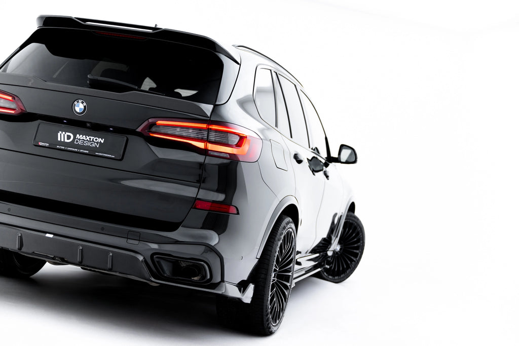 Sæt med prepreg kulfiber splittere til BMW X5 M-pakke G05
