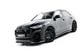 Set of prepreg carbon splitters audi q8 s-line mk1 facelift