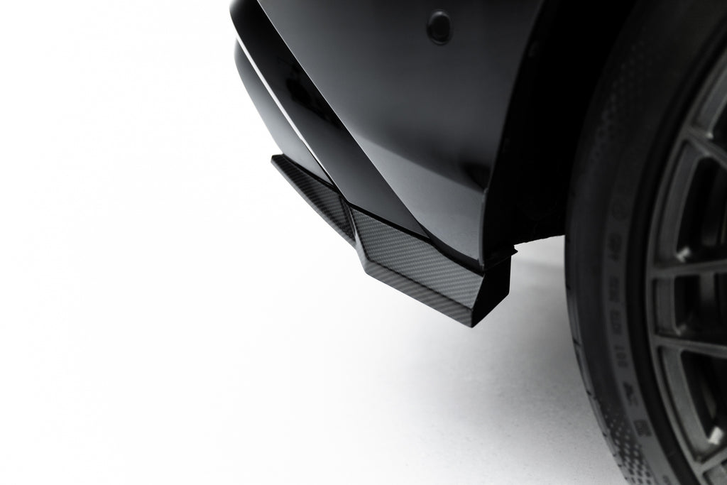 Set of prepreg carbon splitters audi q8 s-line mk1 facelift