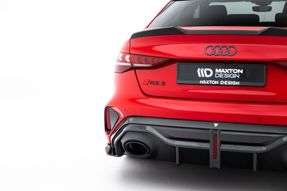 Set of prepreg carbon splitters audi rs3 sedan 8y facelift