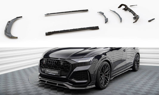 Set of prepreg carbon splitters audi rsq8 mk1