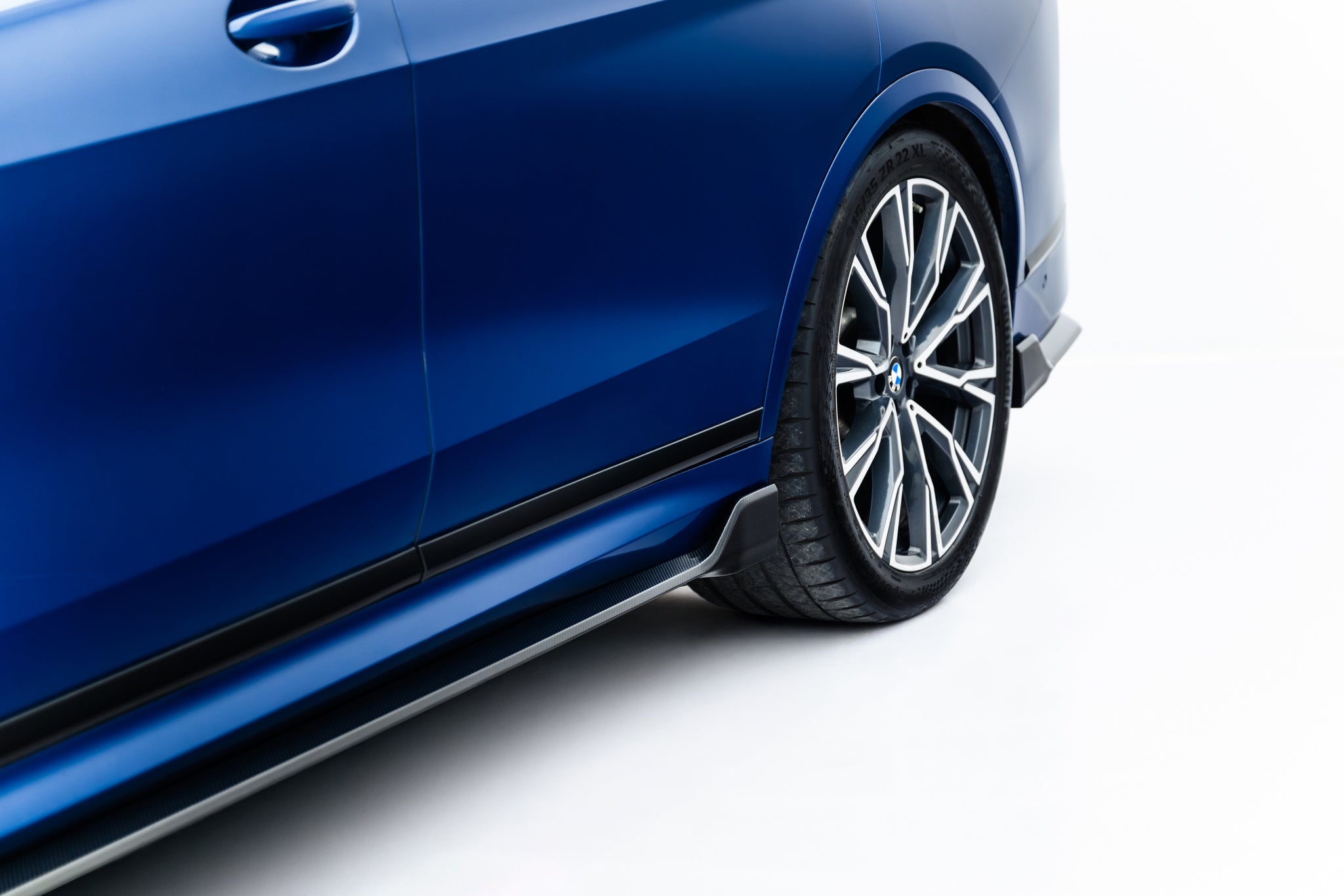 Set of prepreg carbon splitters bmw x7 m-pack g07