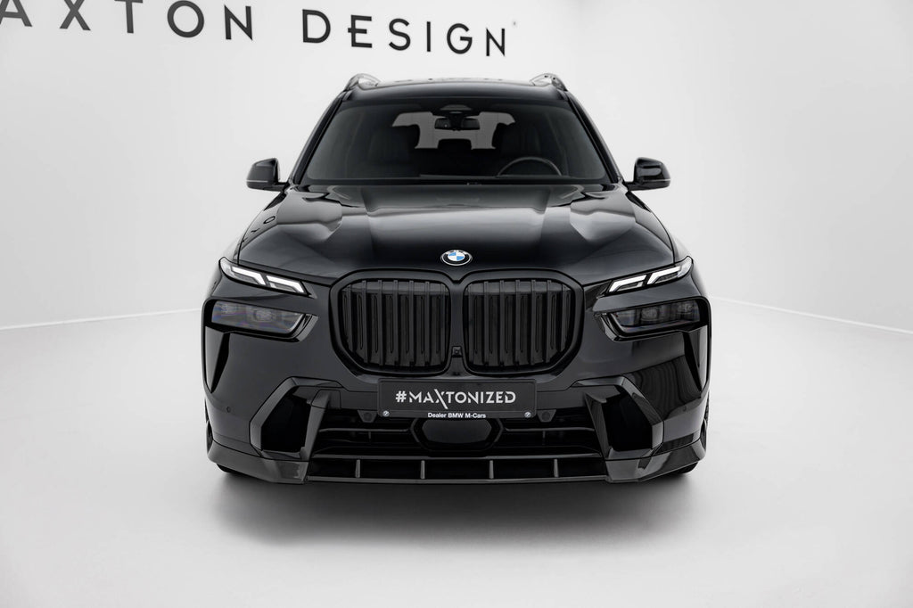 Sæt med Prepreg Carbon Splitters BMW X7 M-Pack G07 Facelift