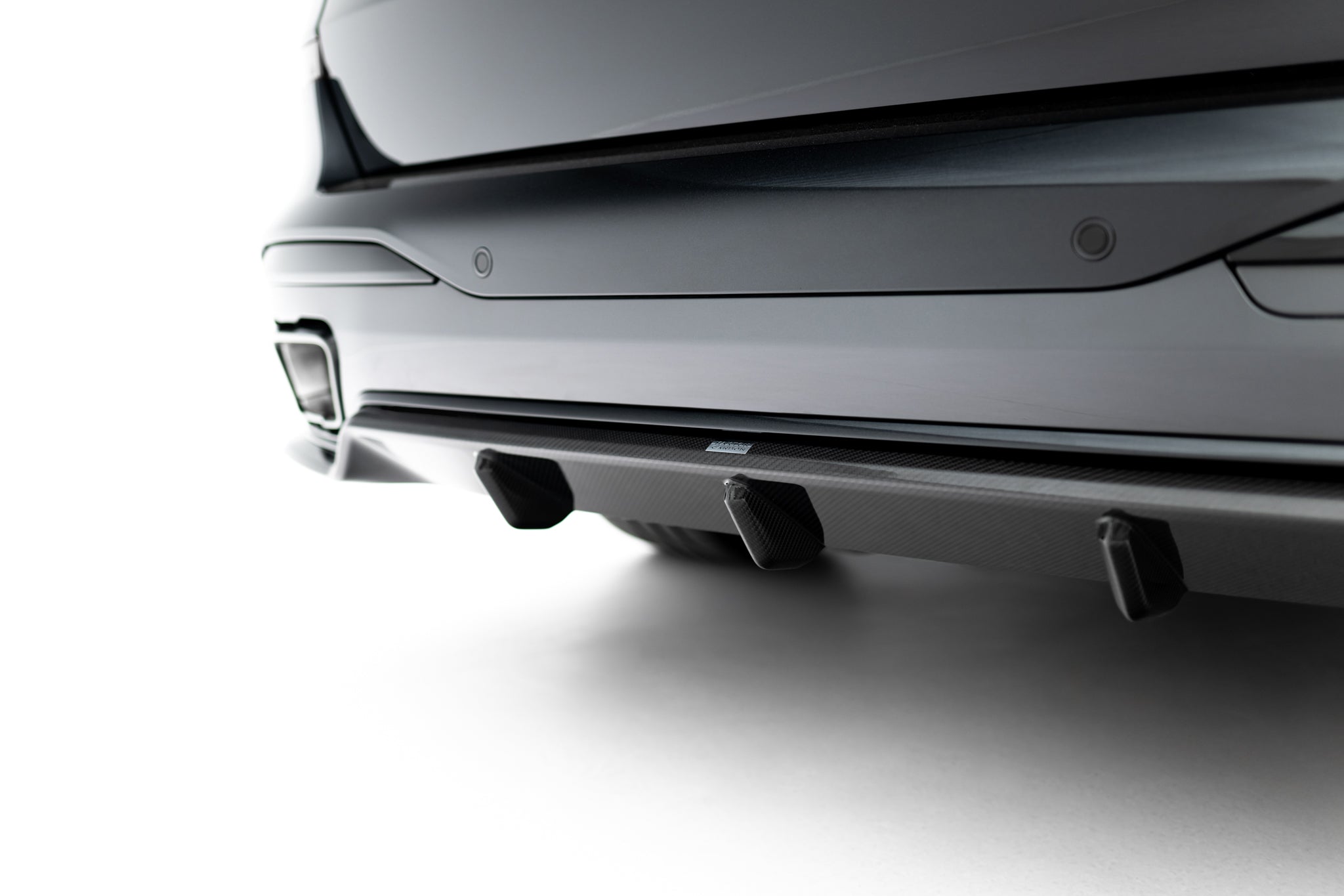 Set of prepreg carbon splitters v.2 bmw x7 m-pack g07 facelift