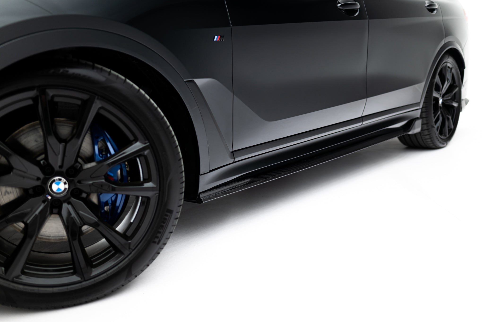 Set of prepreg carbon splitters v.2 bmw x7 m-pack g07 facelift