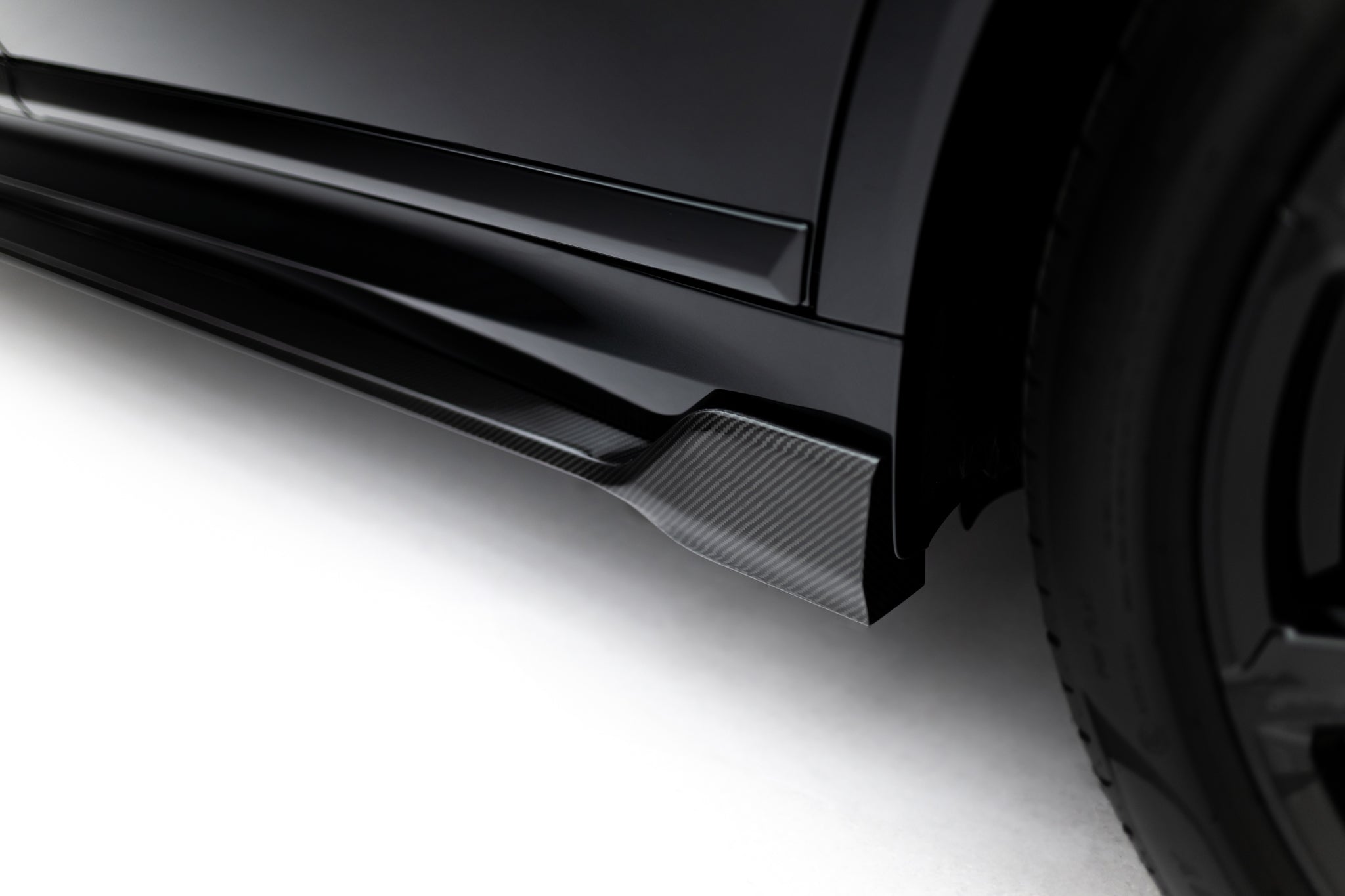 Set of prepreg carbon splitters v.2 bmw x7 m-pack g07 facelift