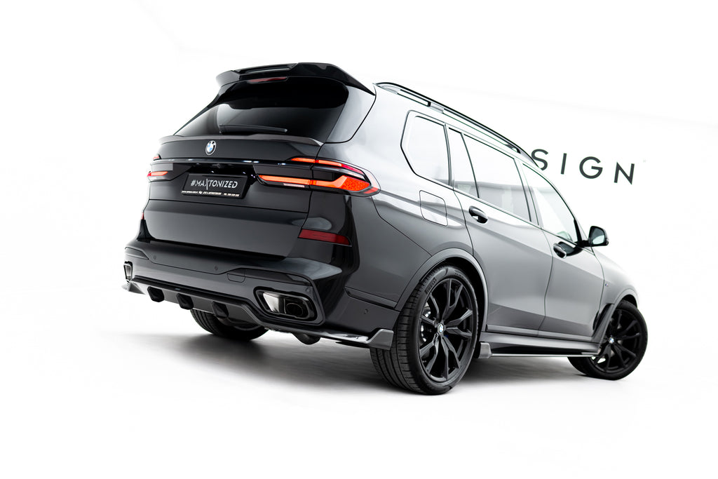 Set of prepreg carbon splitters v.2 bmw x7 m-pack g07 facelift