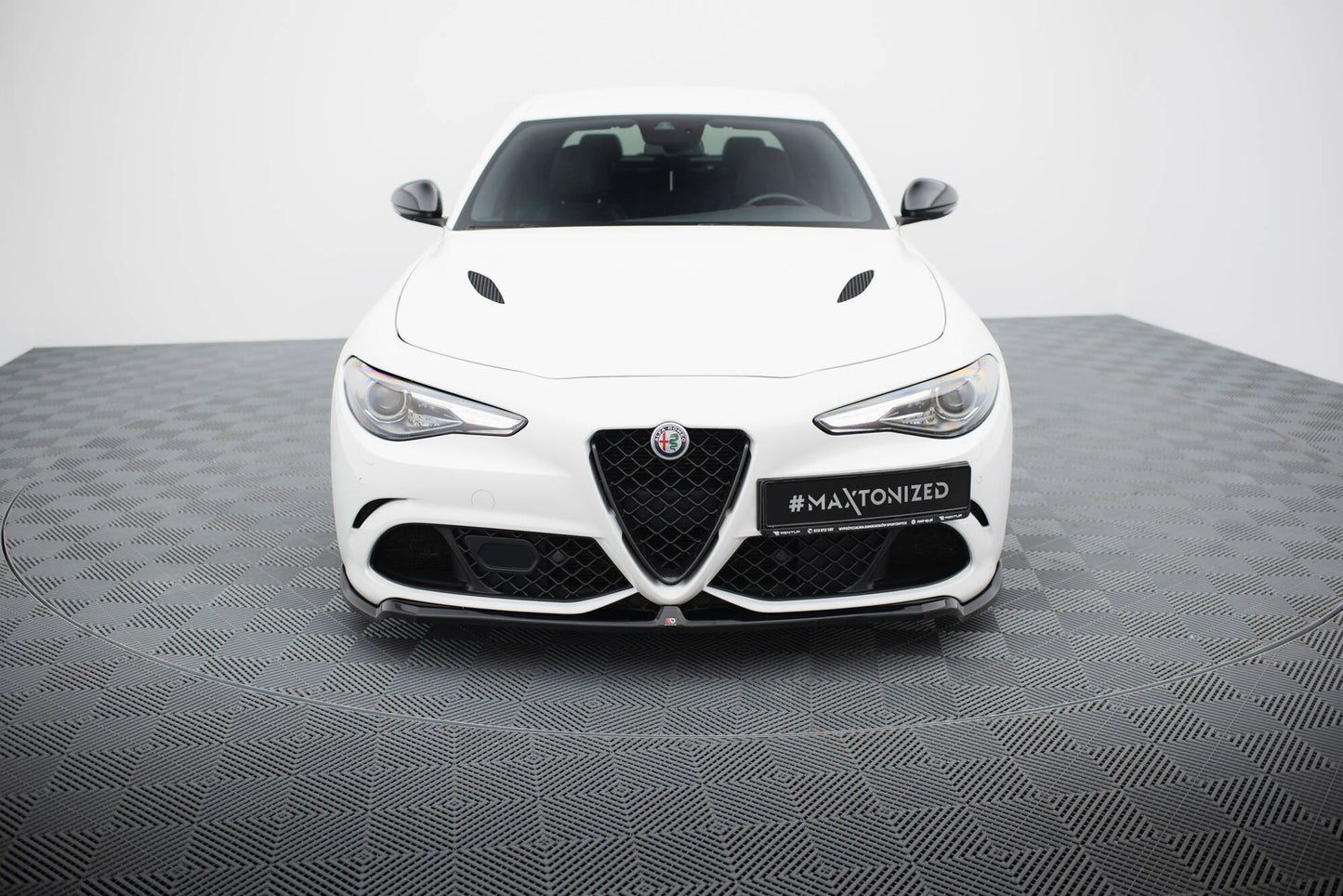 Set of splitters alfa romeo giulia quadrifoglio