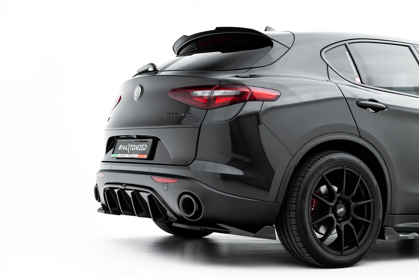 Set of splitters alfa romeo stelvio mk1
