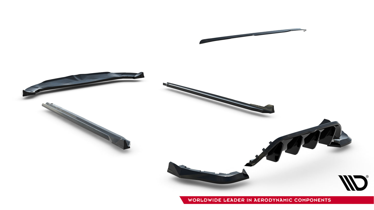 Set of splitters alfa romeo stelvio mk1