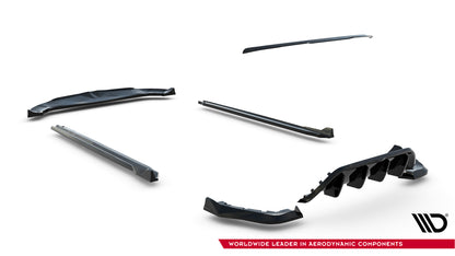 Set of splitters alfa romeo stelvio mk1