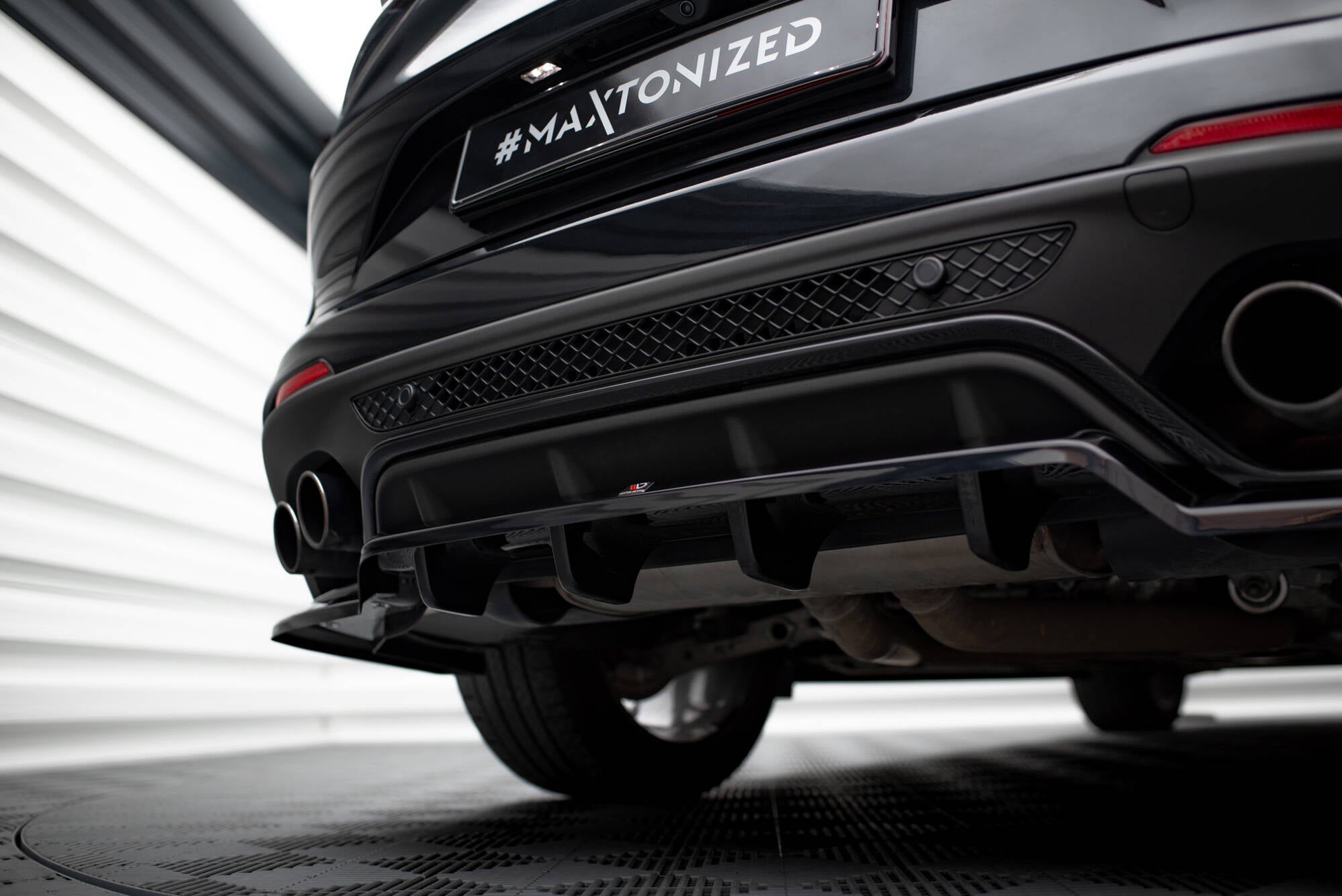 Set of splitters alfa romeo stelvio quadrifoglio mk1