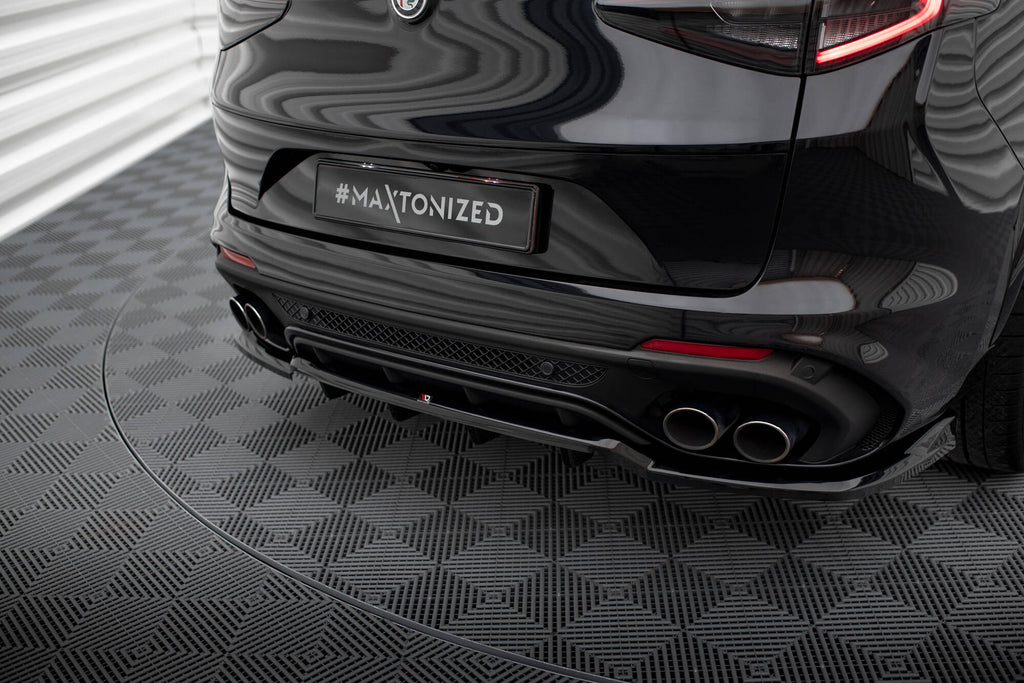 Set of splitters alfa romeo stelvio quadrifoglio mk1