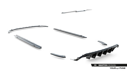 Set of splitters  audi a3 s-line sportback 8y